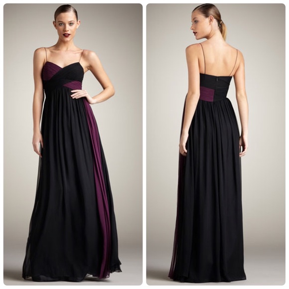 Robert Rodriguez Dresses & Skirts - Robert Rodriguez Camille 2 Toned Gown, Black Label